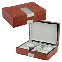 Seconds - Rosewood Wooden Watch Box for 8 Watches