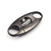 Gunmetal V-Cut Cigar Cutter
