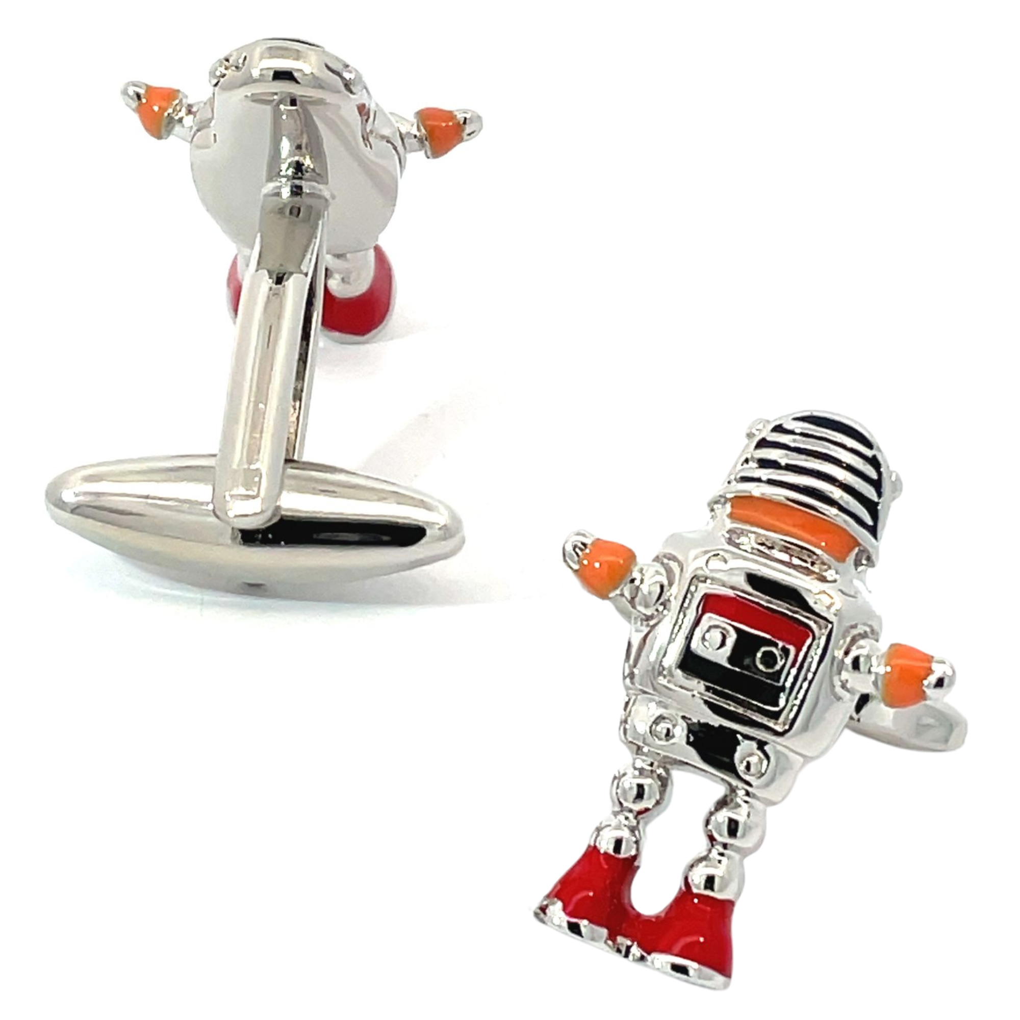 Retro Robot Cufflinks