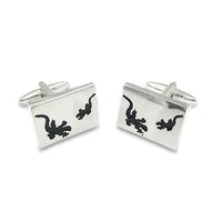 Lounge Lizard Cufflinks Novelty Cufflinks Clinks Australia Lounge Lizard Cufflinks