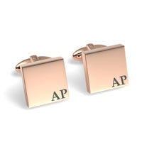 Initials Engraved Cufflinks