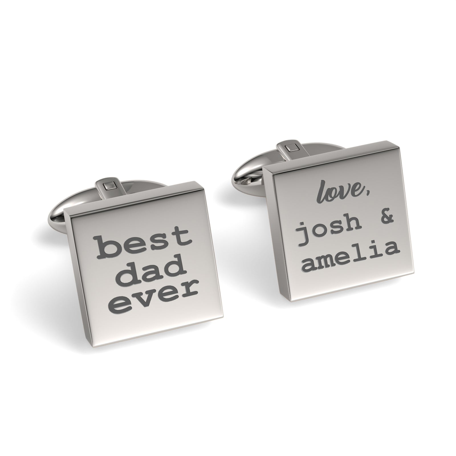 Dad Engraved cufflinks