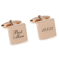 Best Man Wedding Date Engraved Cufflinks Engraving Cufflinks Clinks Australia