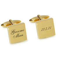 Grooms Man Wedding Date Engraved Cufflinks Engraving Cufflinks Clinks Australia