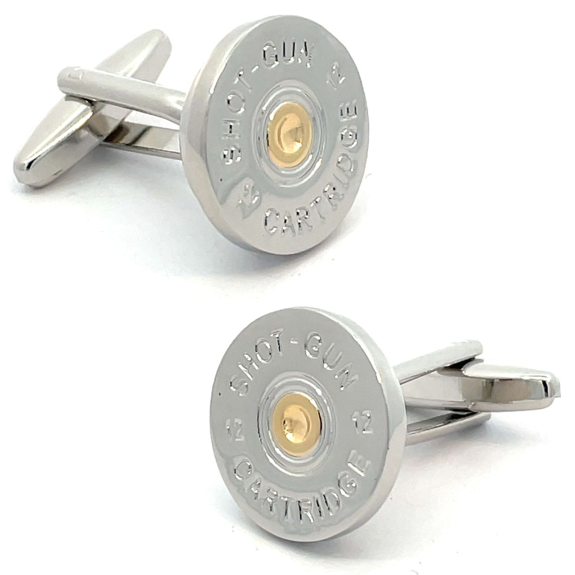 Shotgun Cartridge Cap Cufflinks