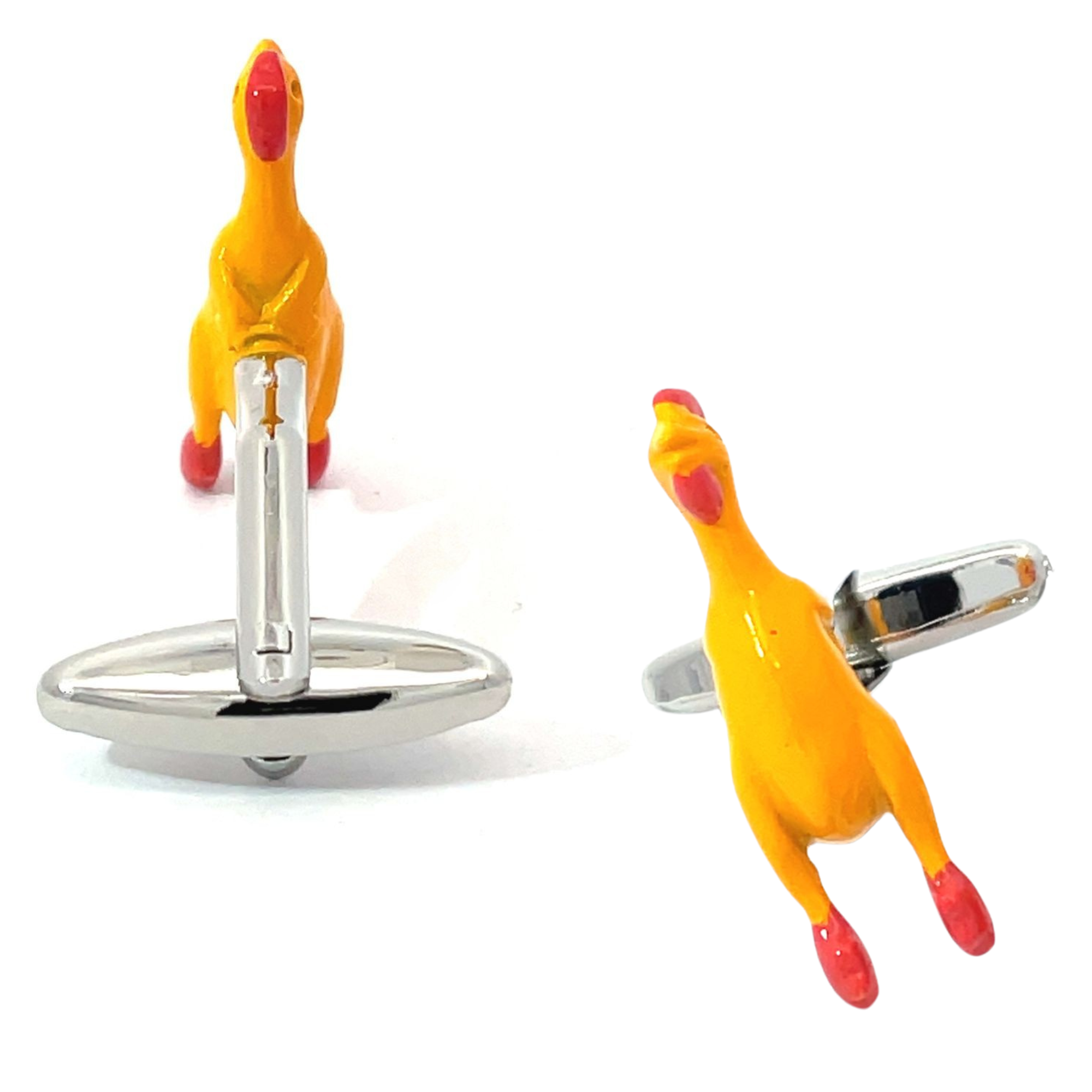 Rubber Chicken Cufflinks
