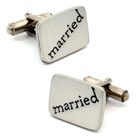 Married Wedding Cufflinks