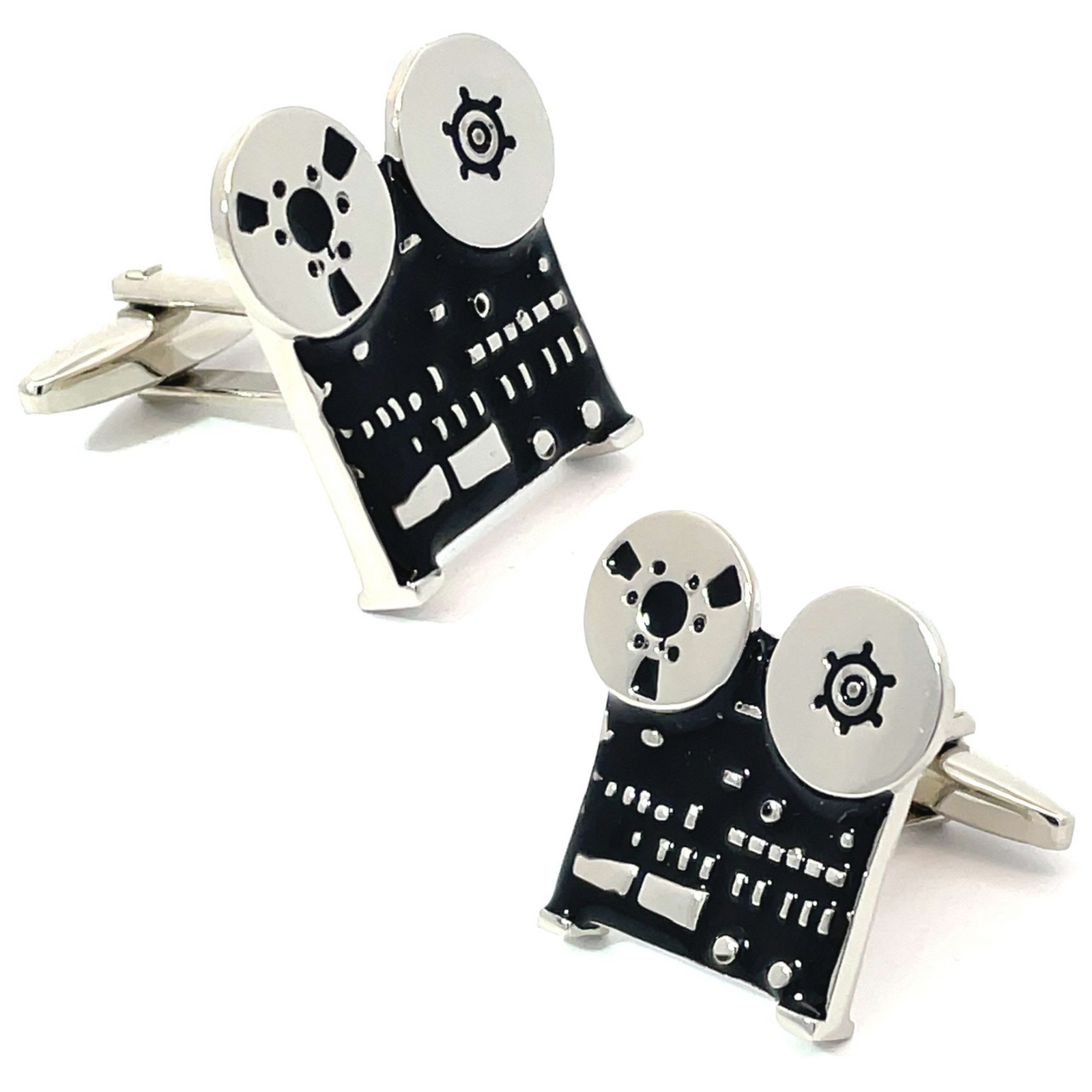 Retro Tape to Tape Recorder Cufflinks