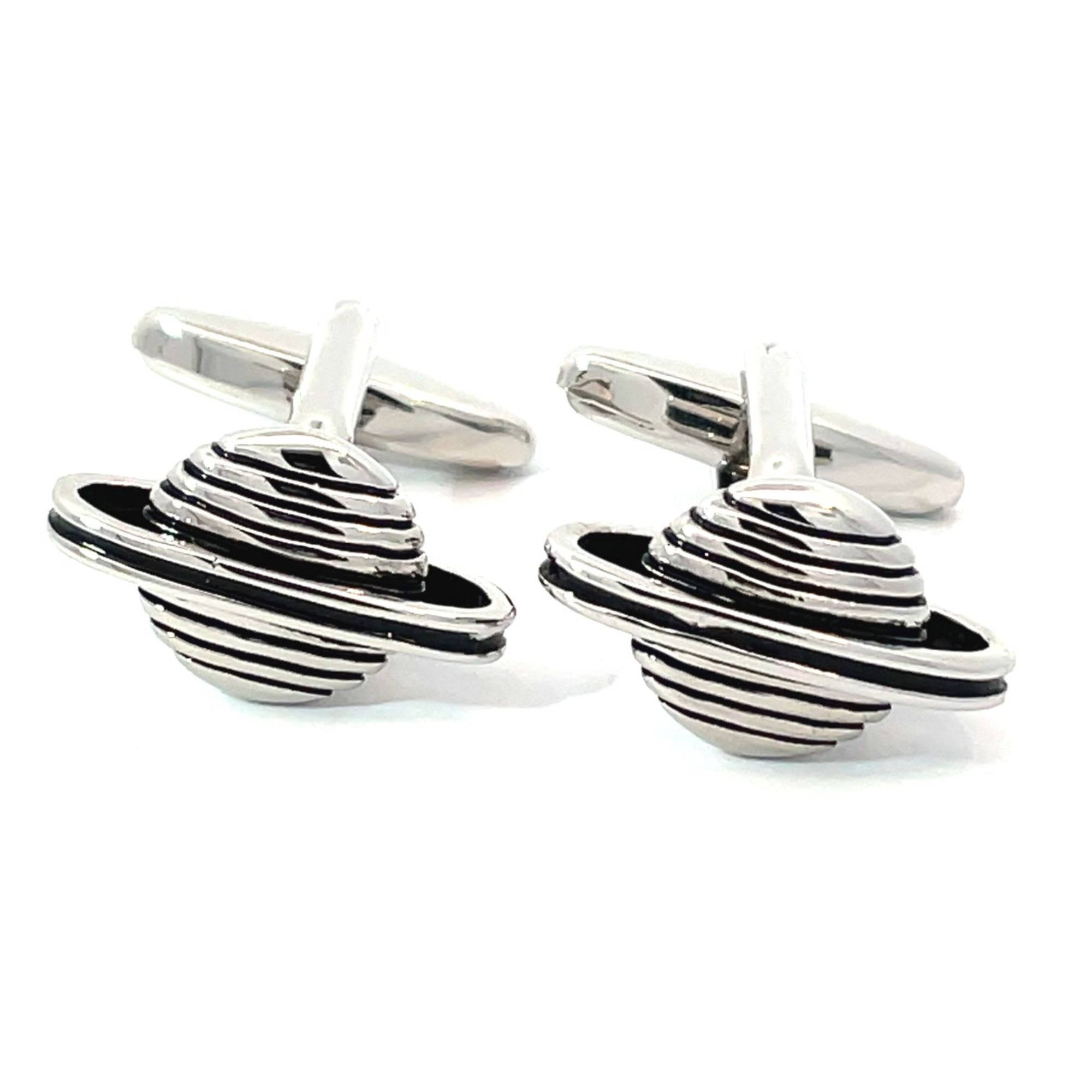 Rings of Saturn Cufflinks