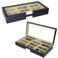 9 Pairs Wooden Sunglass Box Storage Boxes Clinks Australia