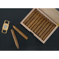 10 CT Carbon Fibre Wooden Humidor Cigar Boxes Clinks