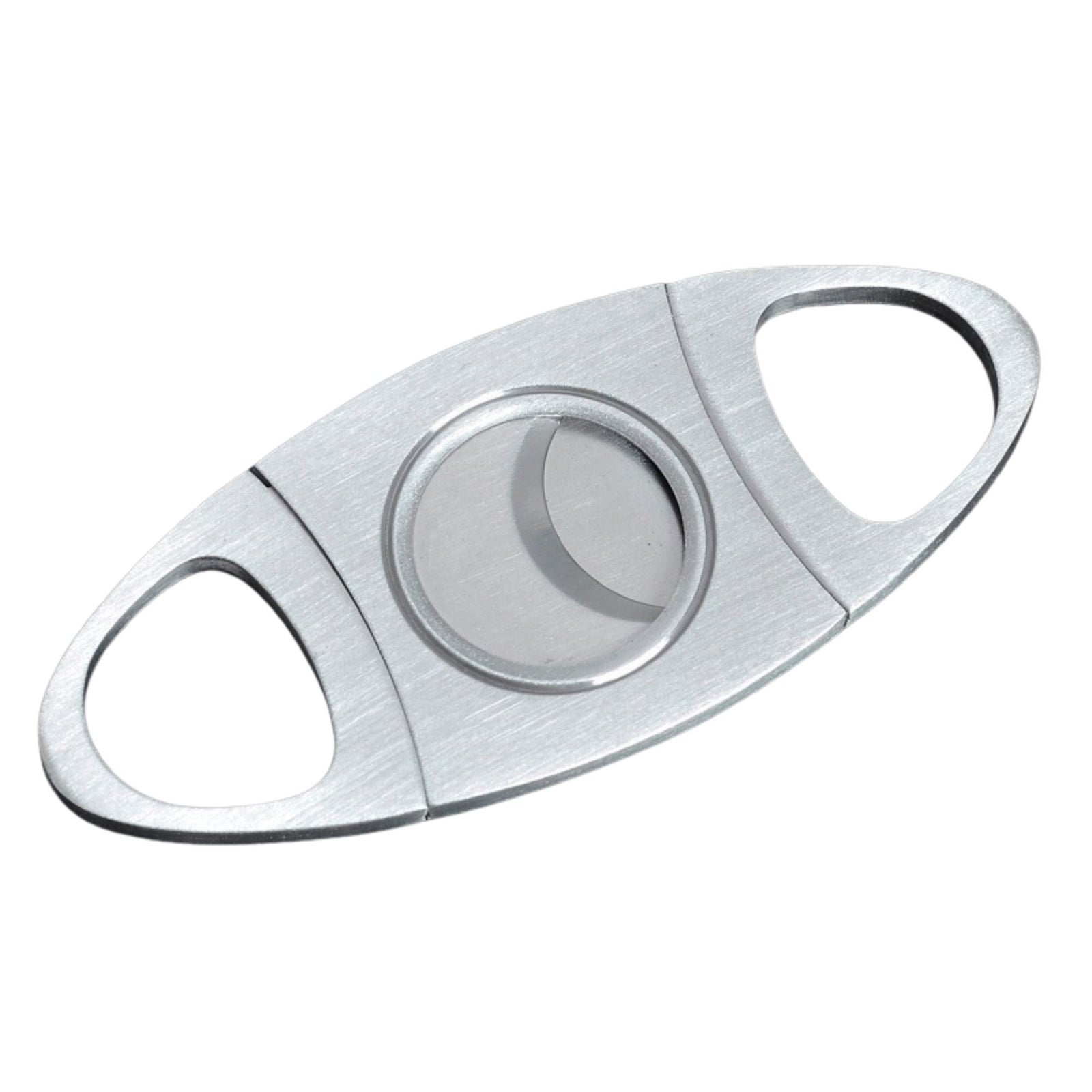 Silver Two Finger 56 Ring Gauge Cigar Cutter Boxed Cigar Cutter Clinks Australia 