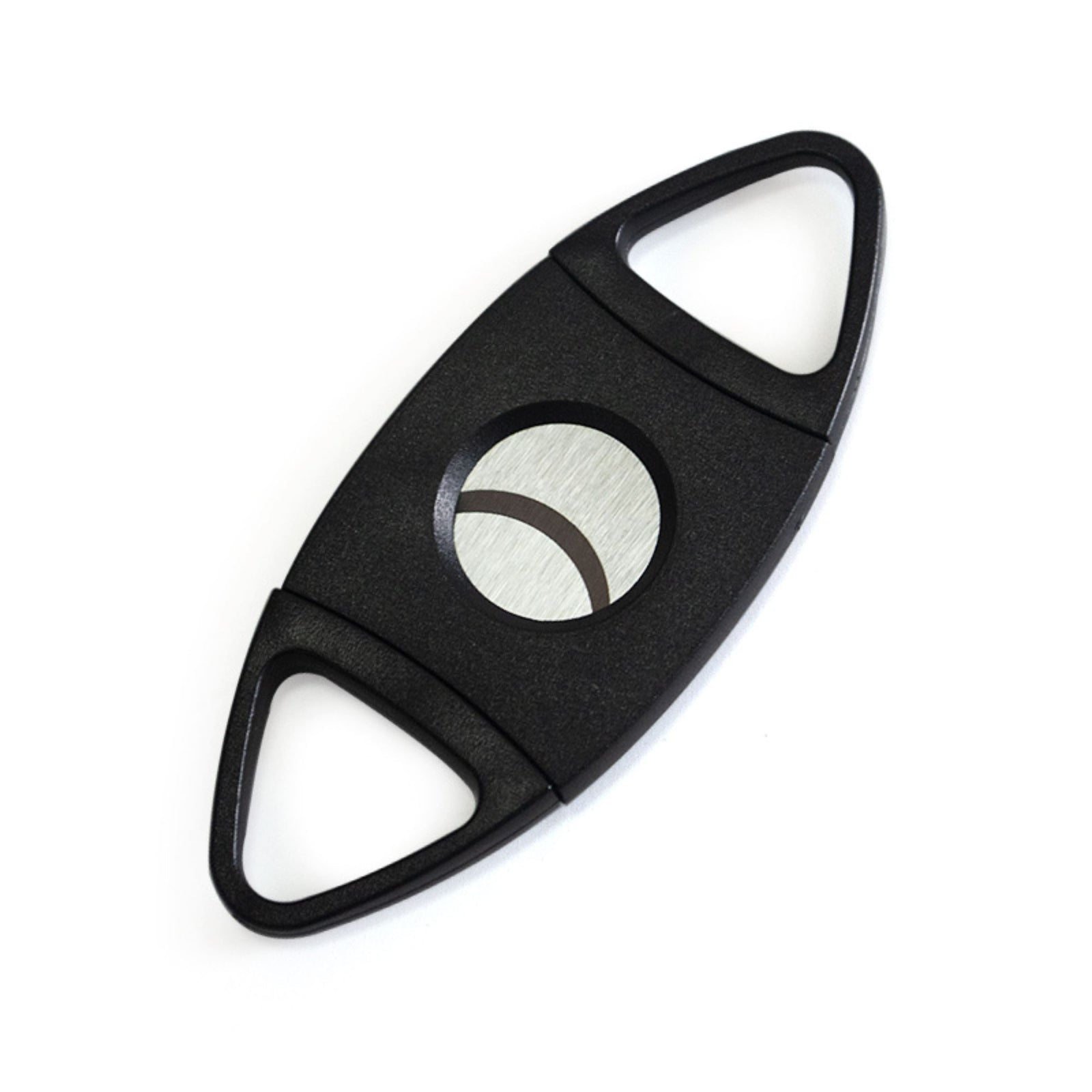 Black Two Finger 54 Ring Gauge Cigar Cutter Cigar Cutter Clinks Australia 