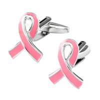 Pink Ribbon Breast Cancer Awareness Cufflinks Novelty Cufflinks Clinks Australia Pink Ribbon Breast Cancer Awareness Cufflinks