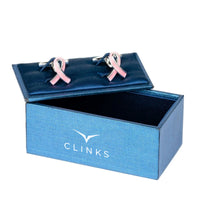 Pink Ribbon Breast Cancer Awareness Cufflinks Novelty Cufflinks Clinks Australia