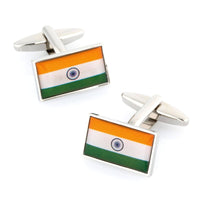 Flag of India - Indian Flag Cufflinks Novelty Cufflinks Clinks Australia