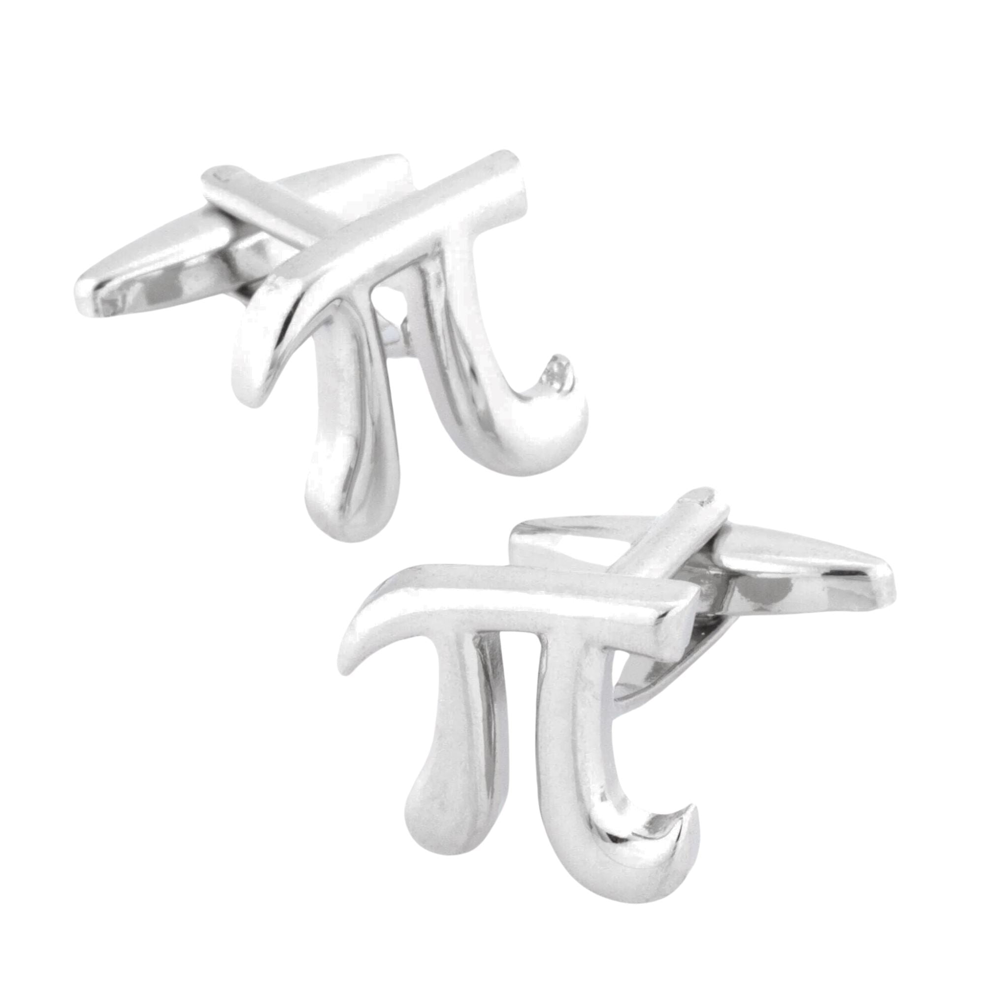 Pi Symbol Cufflinks Novelty Cufflinks Clinks Australia Pi Symbol Cufflinks 