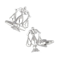 Scales of Justice Silver 2 Cufflinks Novelty Cufflinks Clinks Australia Scales of Justice Silver 2 Cufflinks