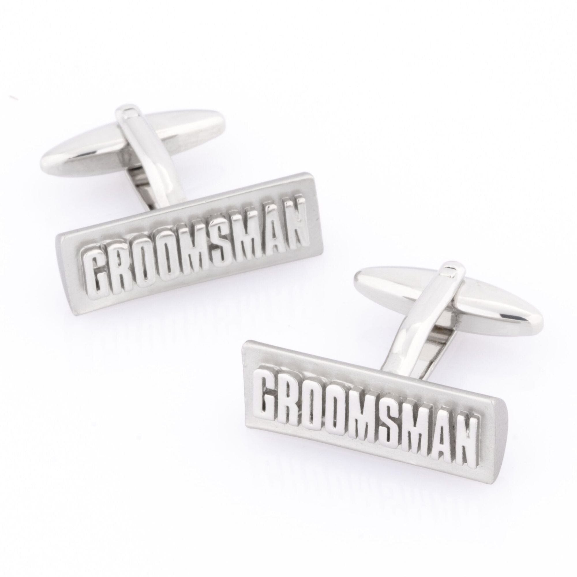 Groomsman Raised Lettering Wedding Cufflinks Wedding Cufflinks Clinks Australia Groomsman Raised Lettering Cufflinks 