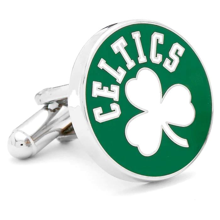 Retro Boston Celtics Cufflinks Novelty Cufflinks NBA 