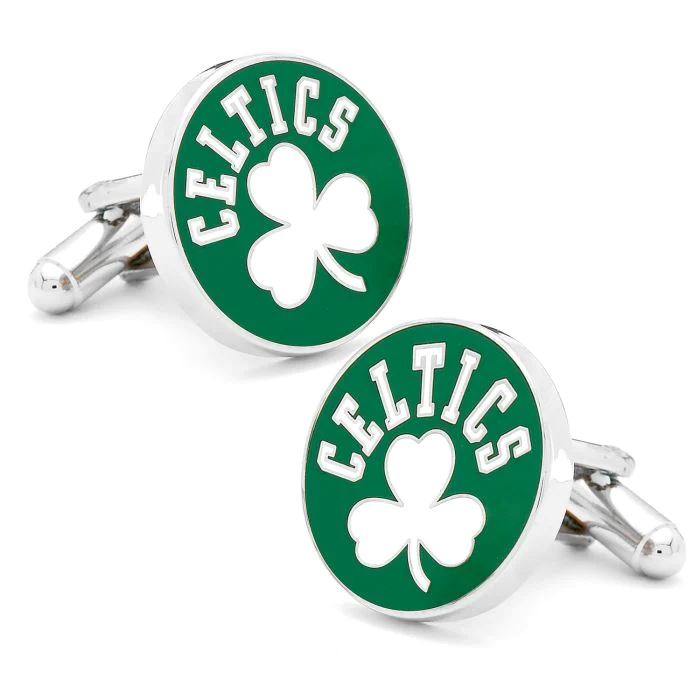 Retro Boston Celtics Cufflinks Novelty Cufflinks NBA 