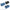 Crystal Blue Ellipsoid Cufflinks Classic & Modern Cufflinks Clinks Australia