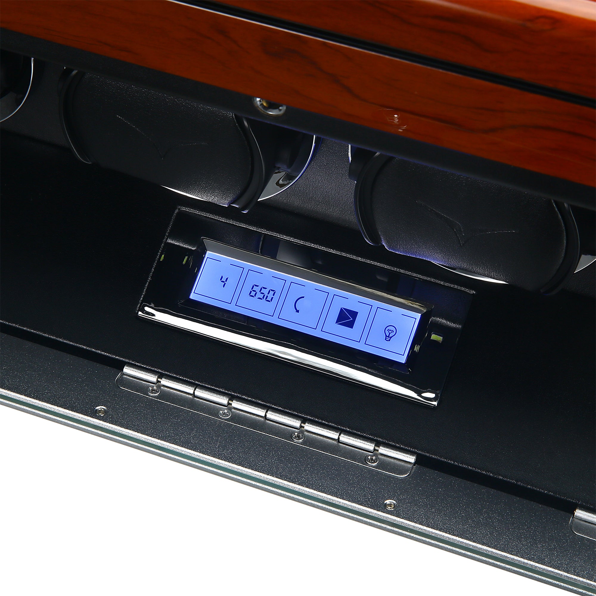 Vancouver Watch Winder for 4 Wood Grain