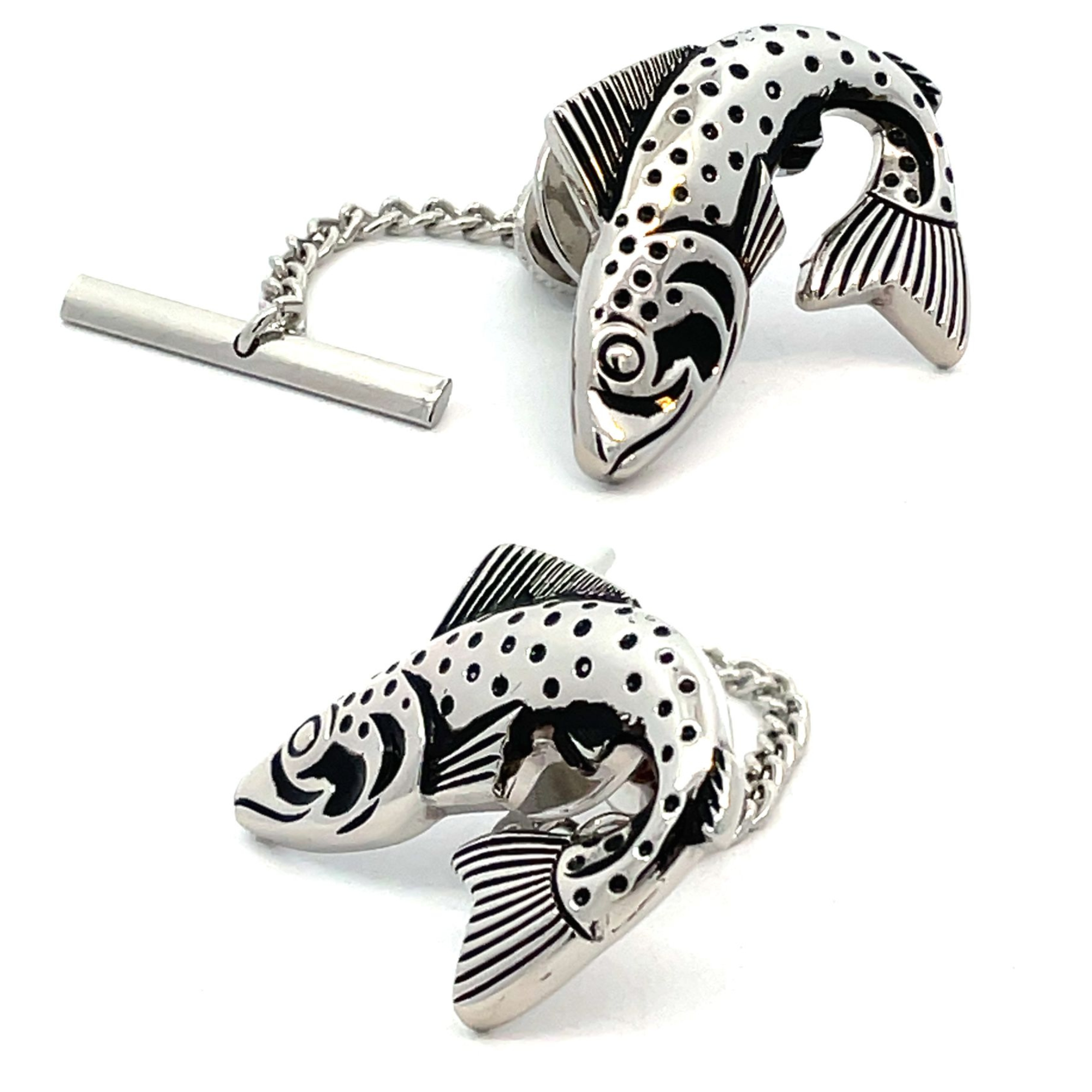 Spotted Brook Trout Tie Pin