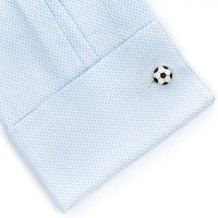 Black & White Soccer Ball Cufflinks