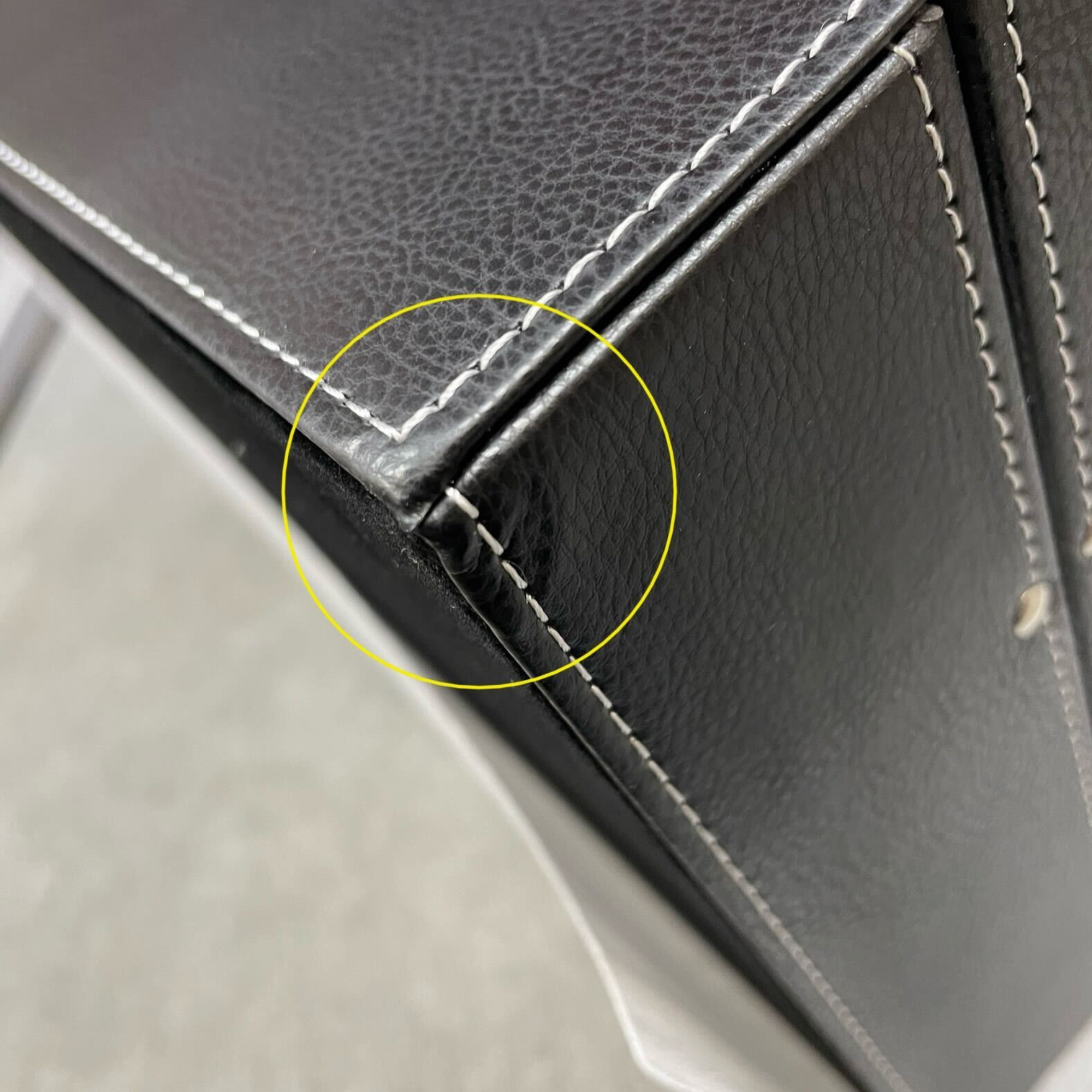 Seconds - Black Leather Watch Box for 8 Watches