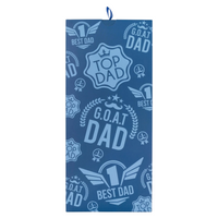 Mens Goat Dad Bamboo Sock Card