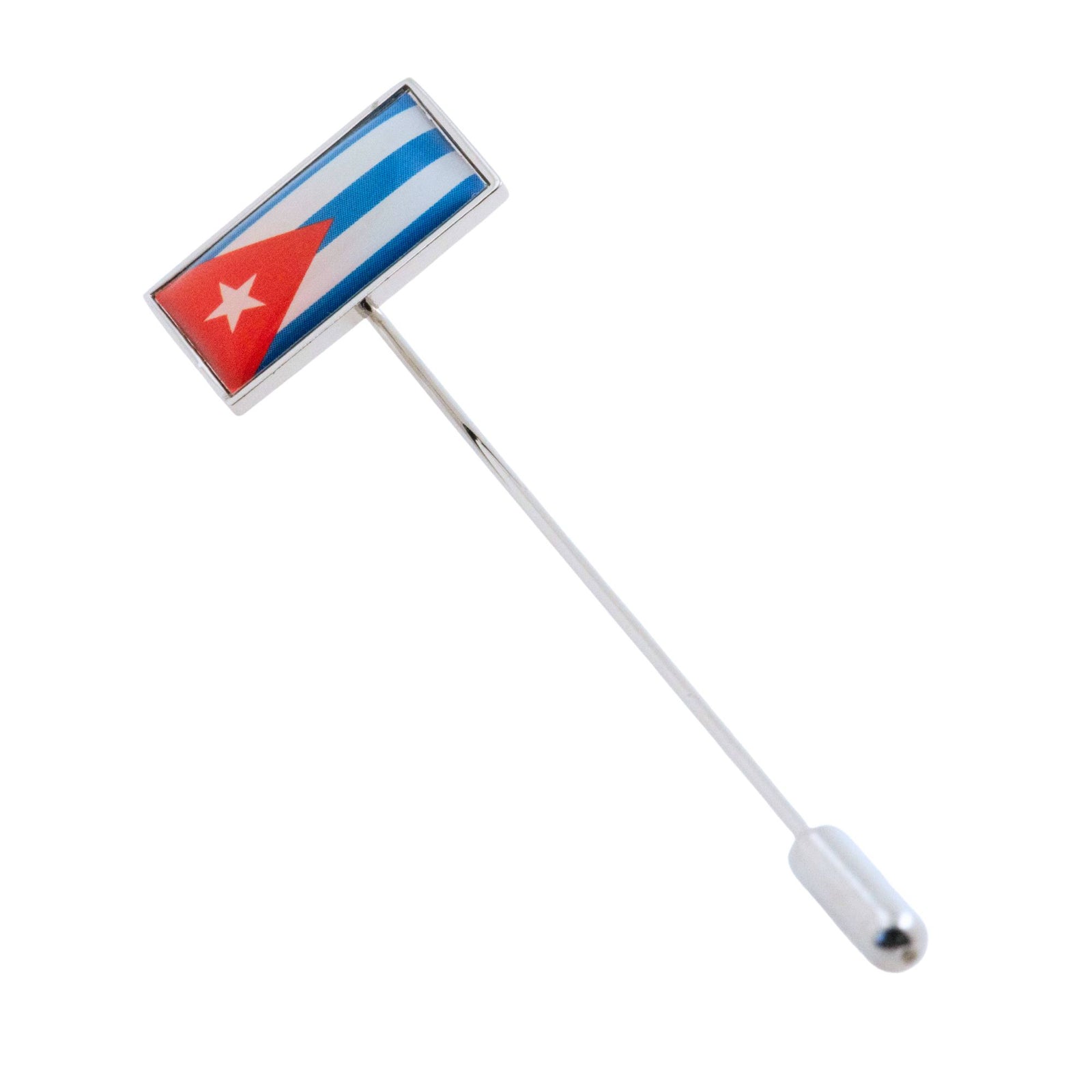 Flag of Cuba Stick Pin Lapel Pin Clinks 