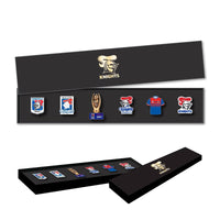 Newcastle Knights Logo NRL Pin Set Lapel Pin Clinks