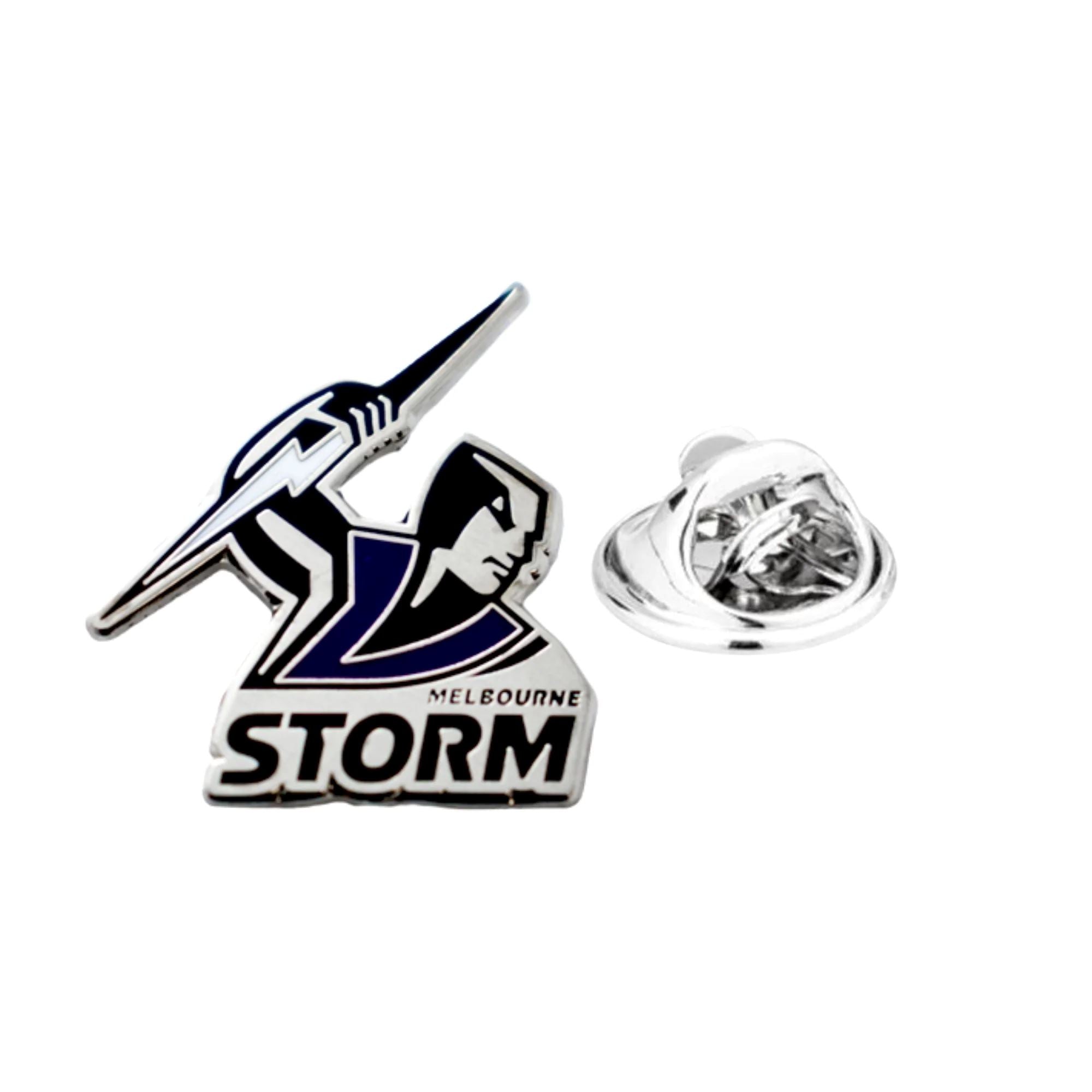 Melbourne Storm Logo NRL Pin Lapel Pin Clinks Default 