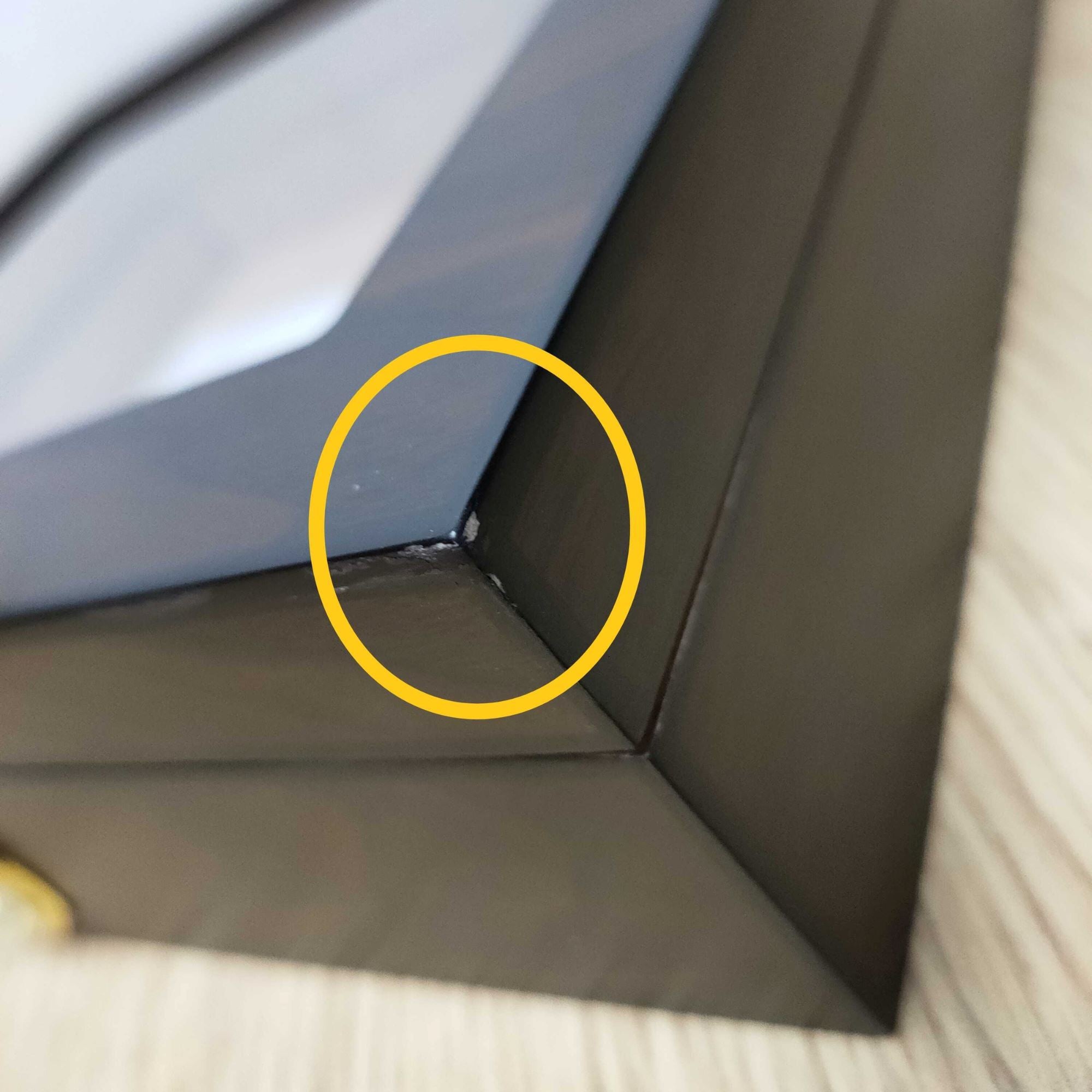 Seconds - 20 CT Walnut Cigar Humidor Box for Cigars Seconds Clinks 