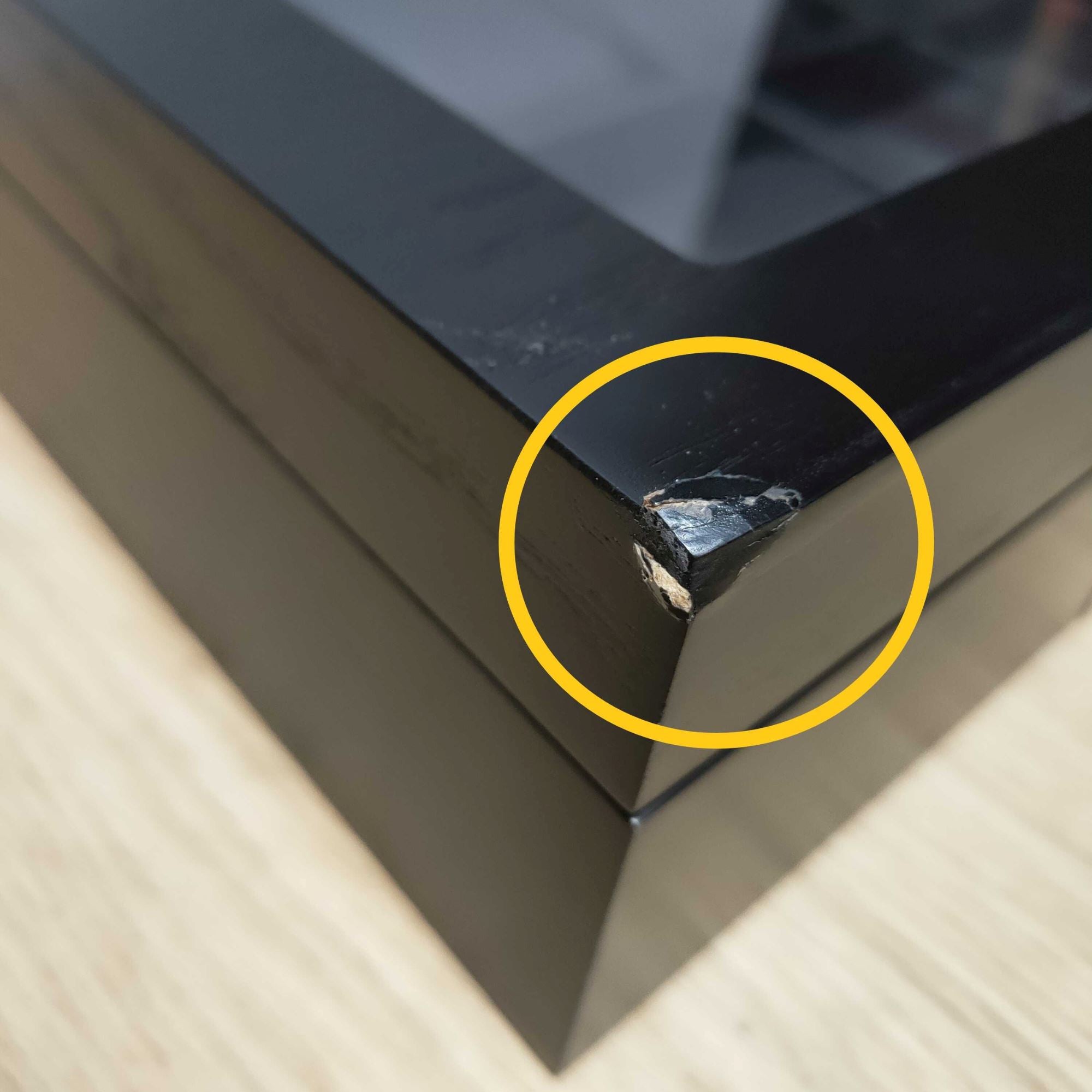 Seconds - 10 Slots Black Wooden Watch Box Seconds Clinks 