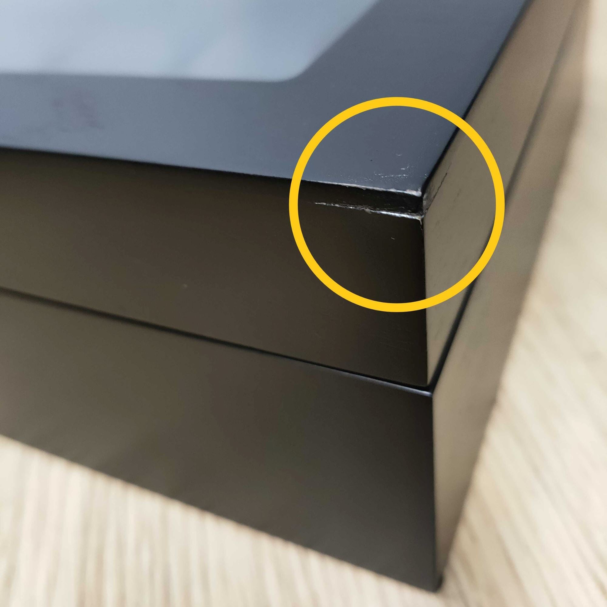 Seconds - 10 Slots Black Wooden Watch Box Seconds Clinks 