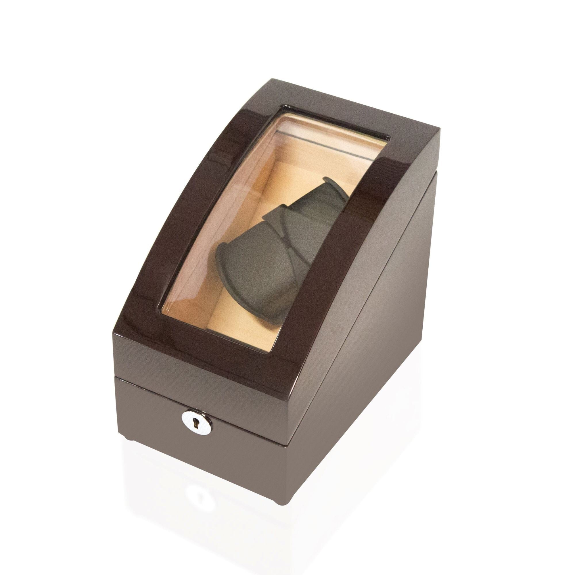 Seconds - Avoca Watch Winder Box for 2 + 2 Watches in Mahogany (b) Seconds Clinks 