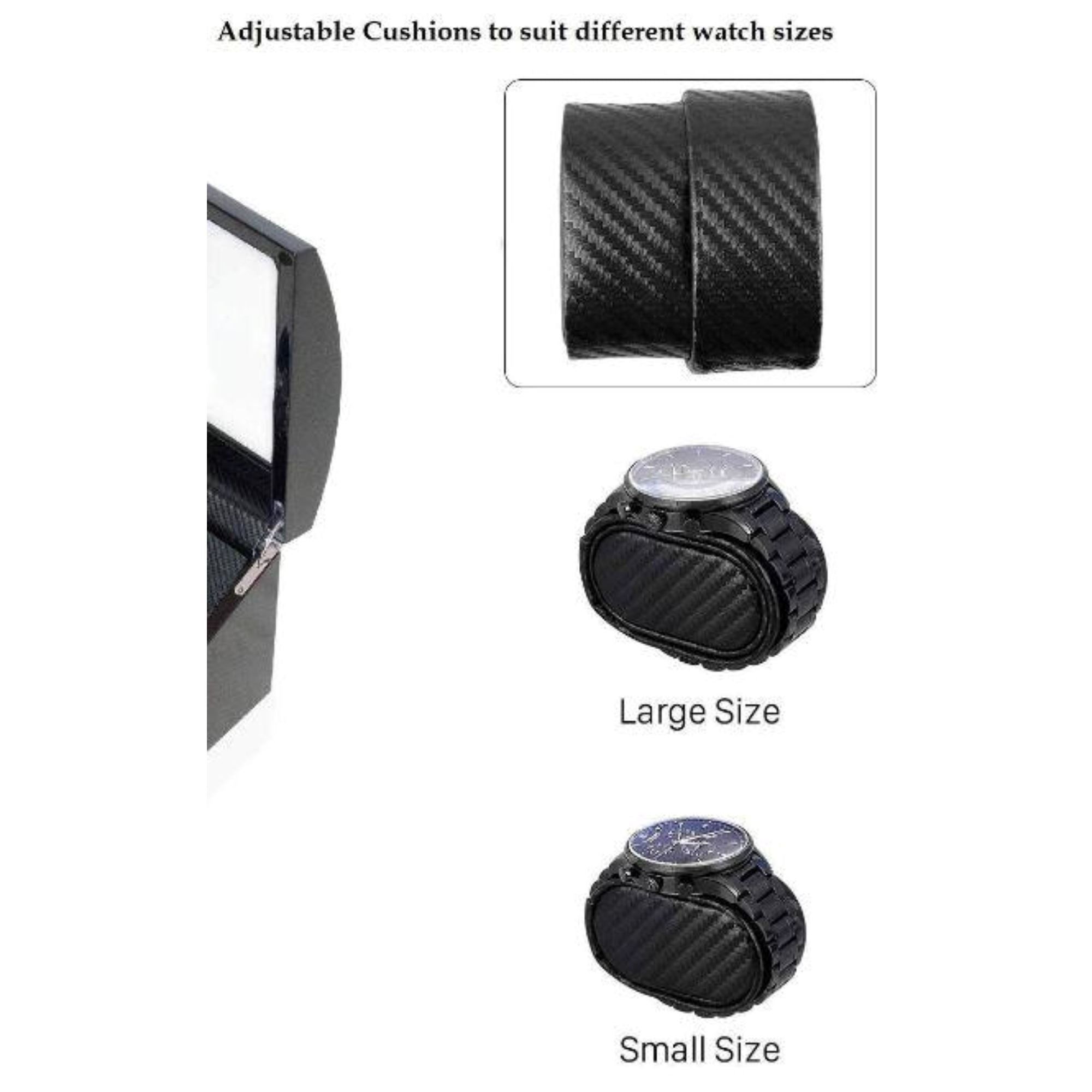 Seconds - BLAQ Watch Winder Box 4 Watches in Aluminum & Bamboo Seconds Clinks 