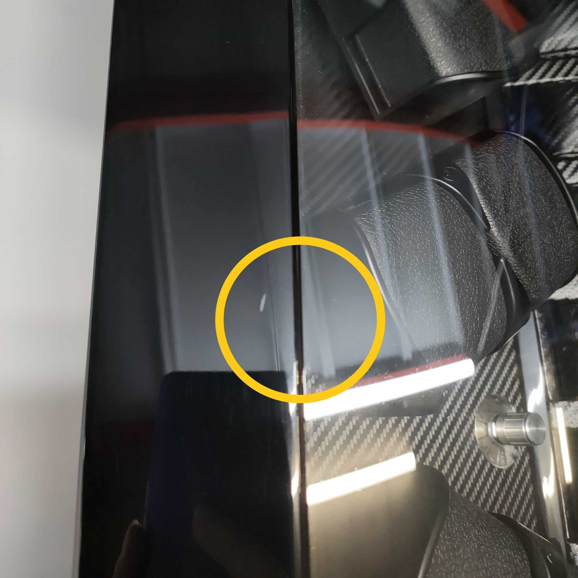 Seconds - Avoca Watch Winder Box 6 + 6 Watches in Black with Carbon Fibre Interior (d) Seconds Clinks 