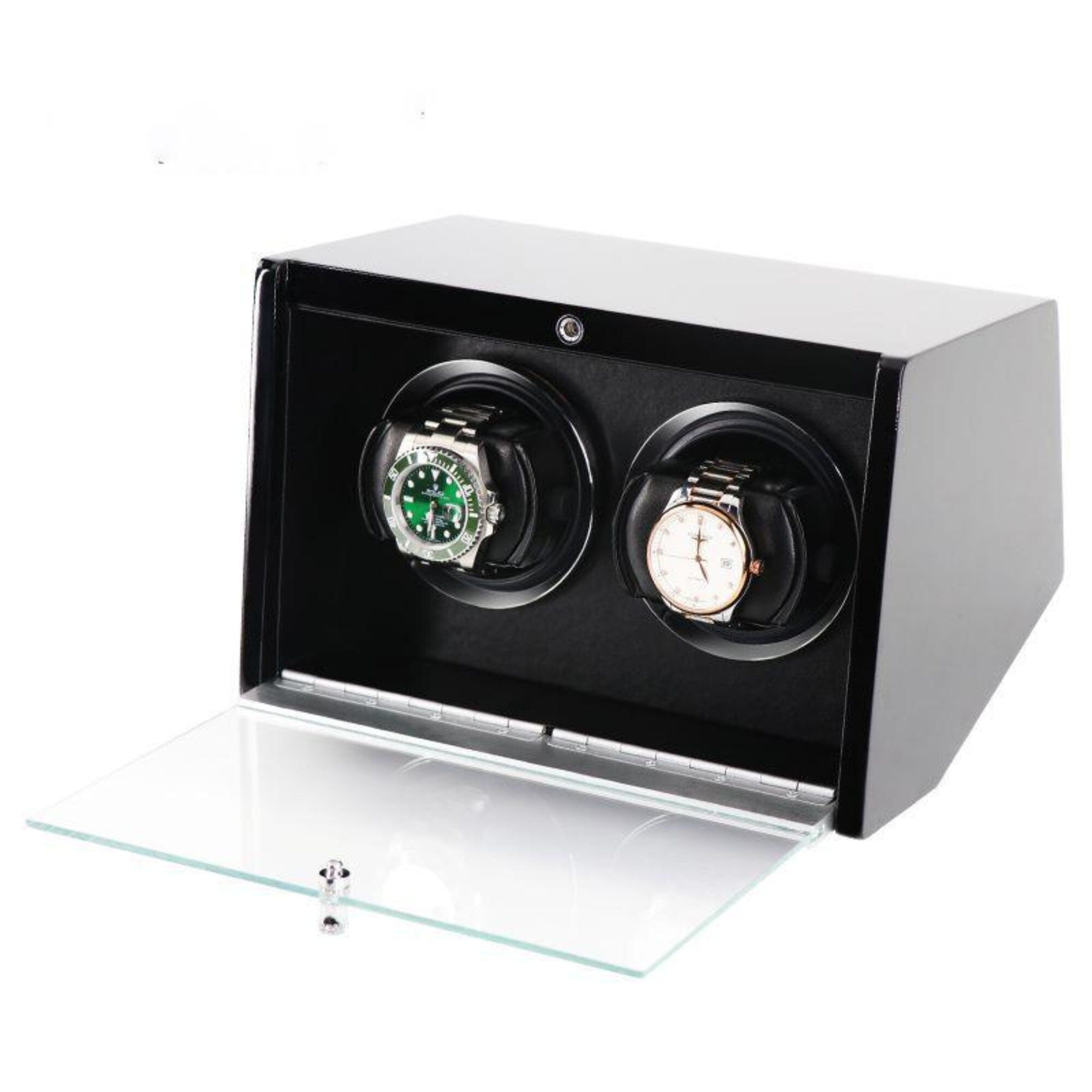 Seconds - Theodore Watch Winder for 2 Black (a) Seconds Clinks 