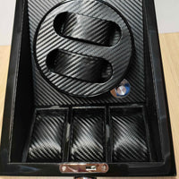 Seconds - Avoca Watch Winder Box for 2+3 Watches in Black (Old Model) Seconds Clinks