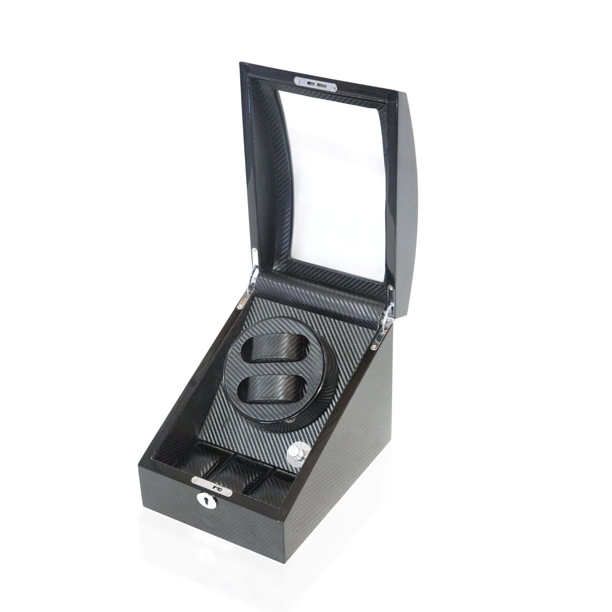 Seconds - Avoca Watch Winder Box for 2+3 Watches in Black (Old Model) Seconds Clinks 