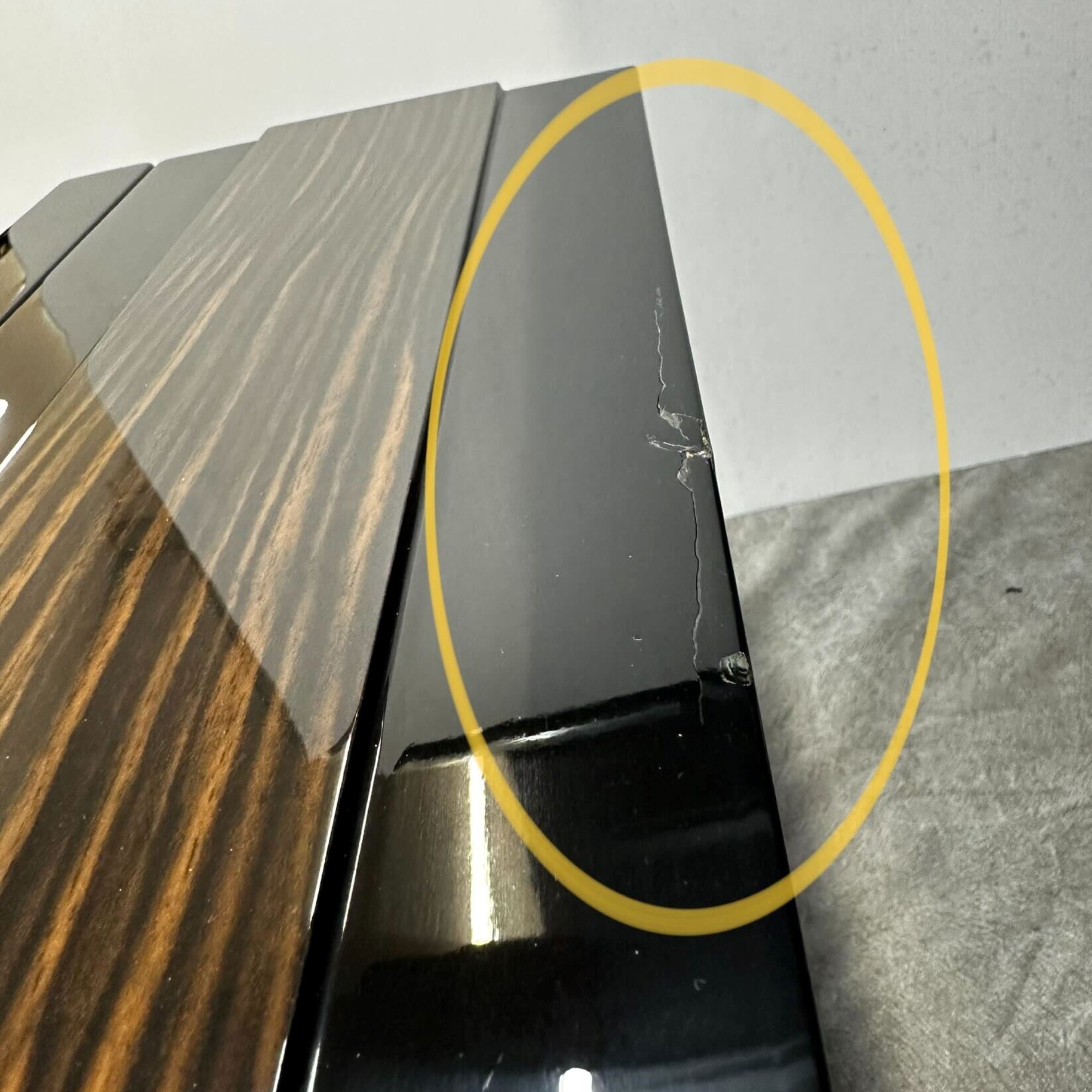 Seconds - Sydney Watch Winder Box for 6 Watches in Black (e) Seconds Clinks 