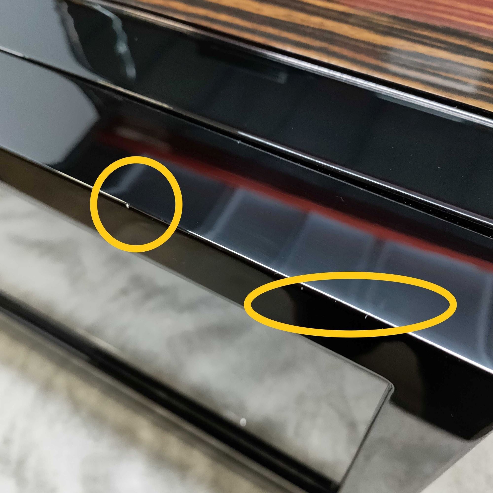 Seconds - Sydney Watch Winder Box for 6 Watches in Black (f) Seconds Clinks 