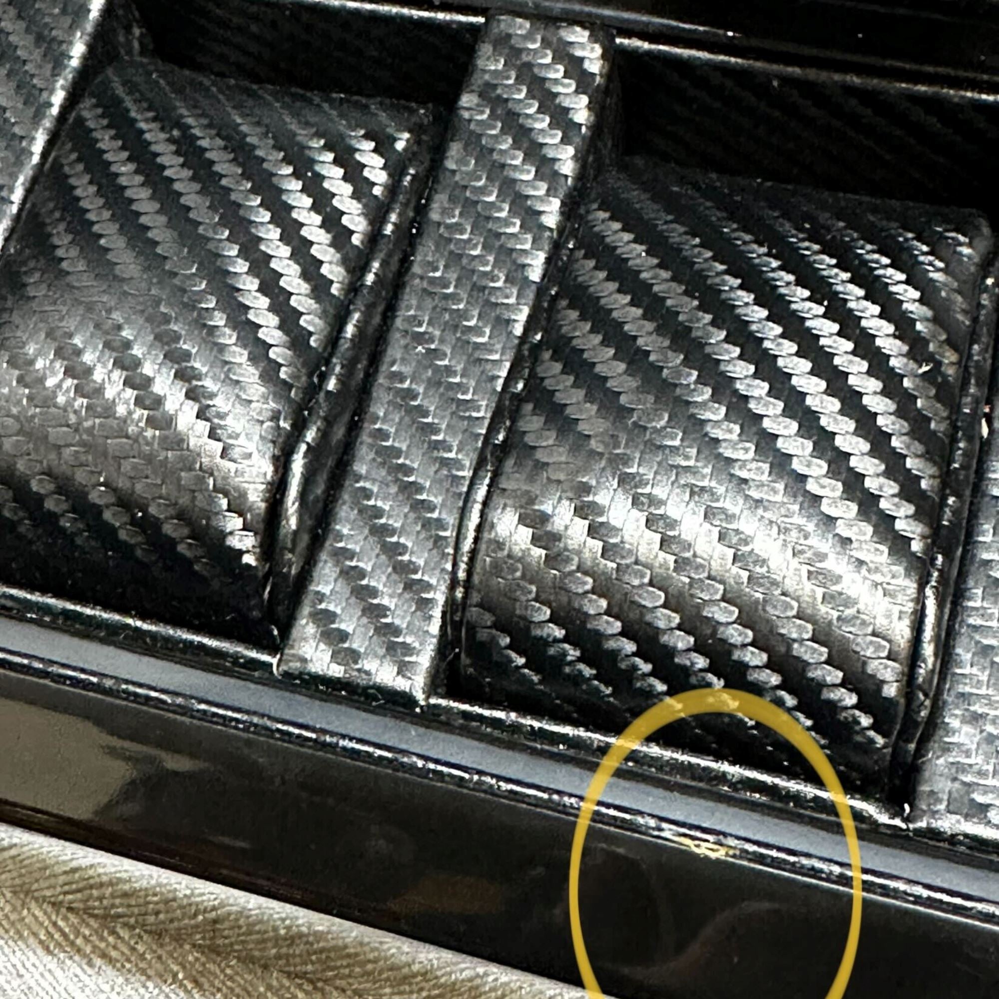 Seconds - Avoca Watch Winder Box for 8 + 8 Watches in Black (f) Seconds Clinks 