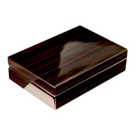 Seconds - 16 Pairs Storage Box for Cufflinks Ebony Seconds Clinks