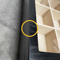 Seconds - Black Wooden Tie Box for 9 Seconds Clinks