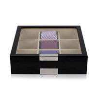Seconds - Black Wooden Tie Box for 9 Seconds Clinks