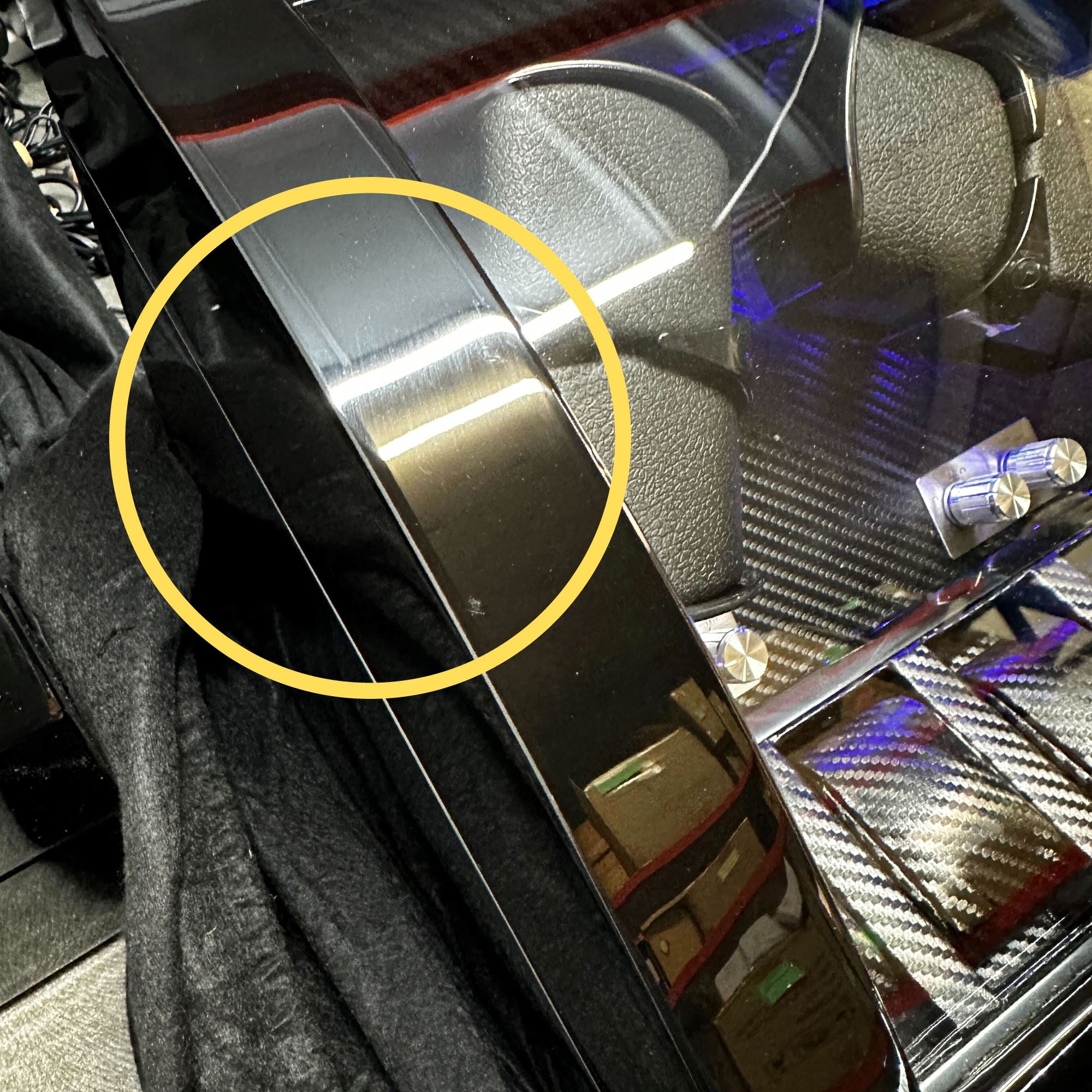 Seconds - Avoca Watch Winder Box 6 + 6 Watches in Black with Carbon Fibre Interior (f) Seconds Clinks 